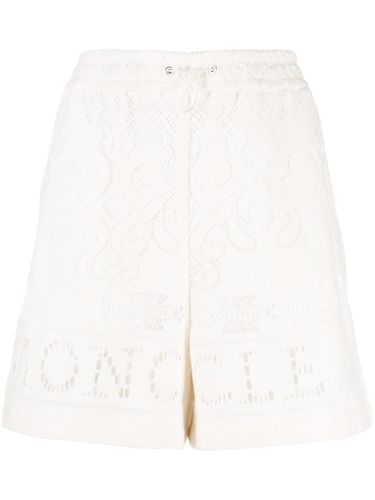 MONCLER - Logo Lace Shorts - Moncler - Modalova