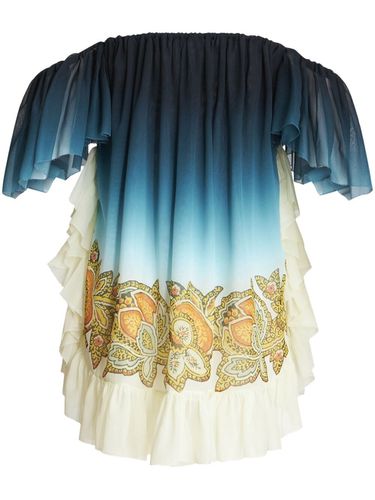 ETRO - Printed Silk Mini Dress - Etro - Modalova