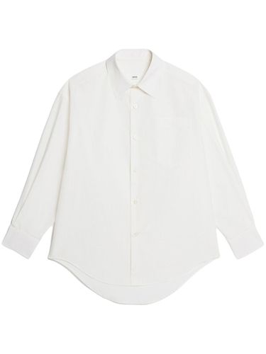 AMI PARIS - Boxy Fit Cotton Shirt - Ami Paris - Modalova