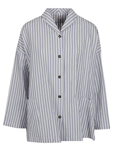 Linen And Cotton Blend Jacket - Apuntob - Modalova