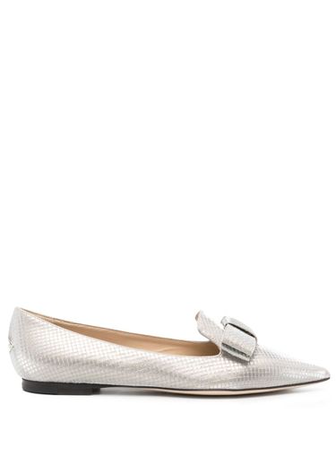 Gala Pointed-toe Leather Ballet Flats - Jimmy Choo - Modalova