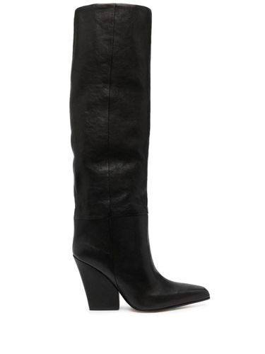 PARIS TEXAS - Leather Heel Boots - Paris Texas - Modalova