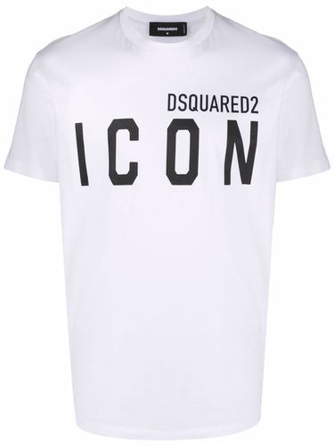 DSQUARED2 - Logo Cotton T-shirt - Dsquared2 - Modalova