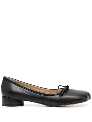 Leather Ballet Flats - MM6 Maison Margiela - Modalova
