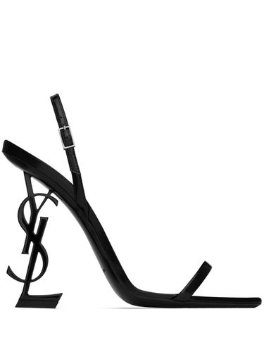 Opyum Leather Heel Sandals - Saint Laurent - Modalova