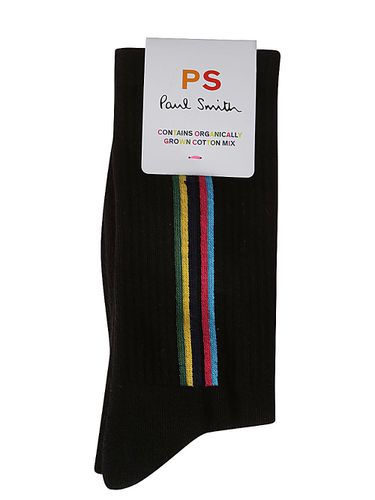 Striped Cotton Socks - PS Paul Smith - Modalova