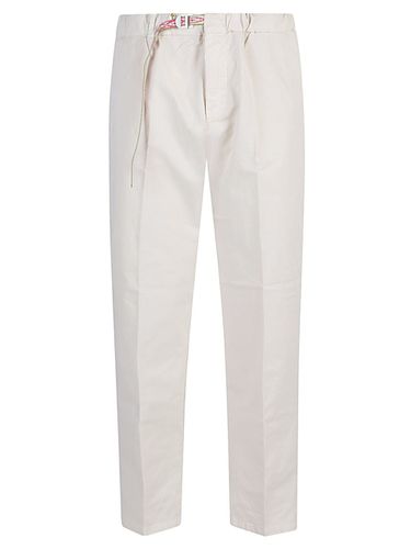 WHITE SAND - Cotton Trousers - White Sand - Modalova