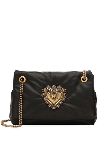 Devotion Leather Shoulder Bag - Dolce & Gabbana - Modalova