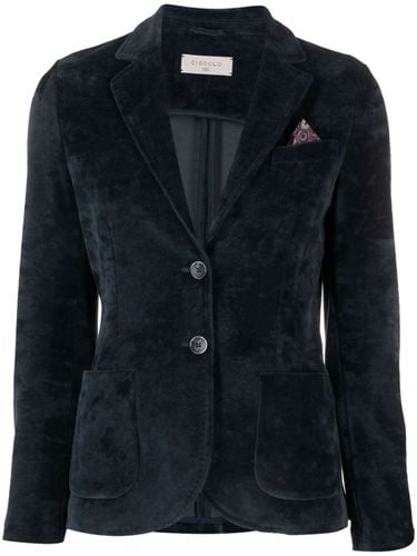 Cotton Blend Slim Fit Jacket - Circolo 1901 - Modalova