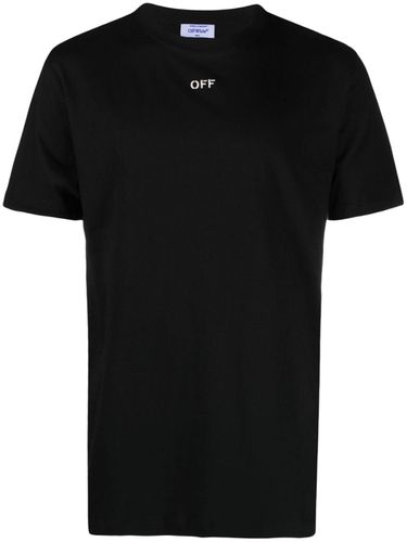 OFF-WHITE - Logo Cotton T-shirt - Off-White - Modalova
