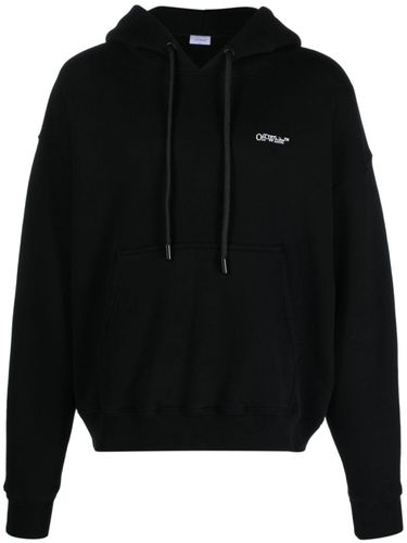 OFF-WHITE - Logo Cotton Hoodie - Off-White - Modalova