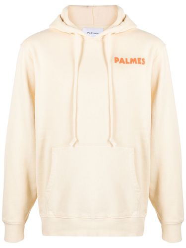 PALMES - Logo Organic Cotton Hoodie - Palmes - Modalova