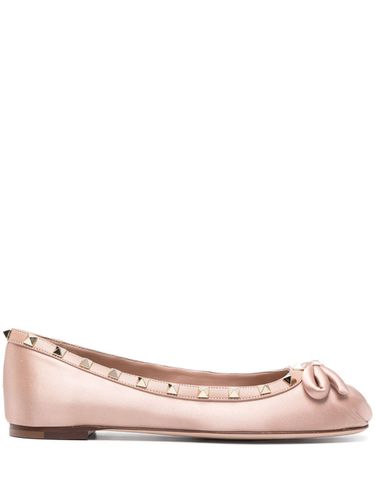 Montjuic leather ballet flats in pink - Souliers Martinez