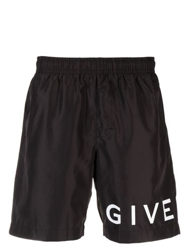 GIVENCHY - Logo Swim Shorts - Givenchy - Modalova