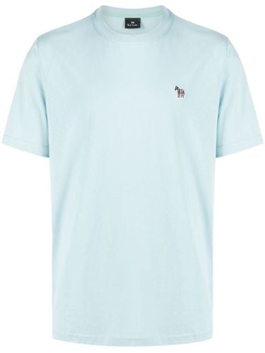 Zebra Logo Cotton T-shirt - PS Paul Smith - Modalova