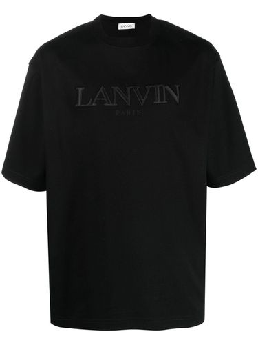 LANVIN - Logo Cotton T-shirt - Lanvin - Modalova