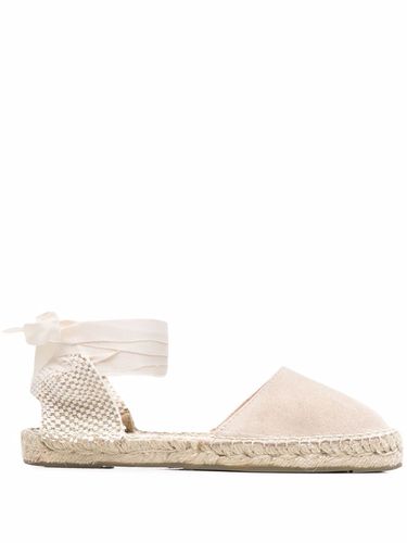 Flat Valenciana Suede Espadrilles - Manebi - Modalova