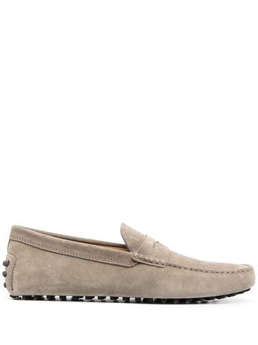 TOD'S - Gommini Suede Driving Shoes - Tod's - Modalova