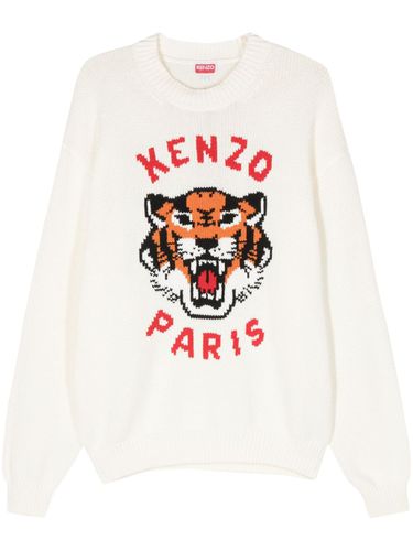 KENZO - Lucky Tiger Cotton Jumper - Kenzo - Modalova