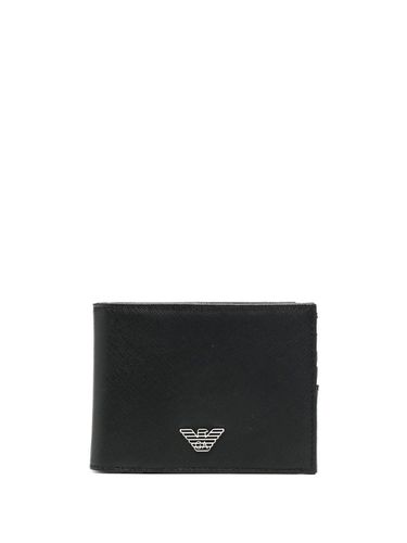 Leather Bifold Wallet - Emporio Armani - Modalova