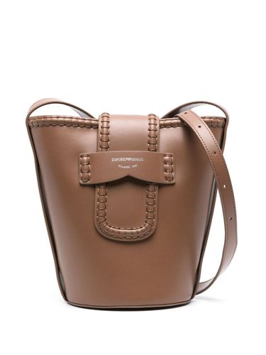 EMPORIO ARMANI - Leather Bucket Bag - Emporio Armani - Modalova