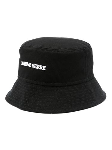 MARINE SERRE - Logo Bucket Hat - Marine Serre - Modalova