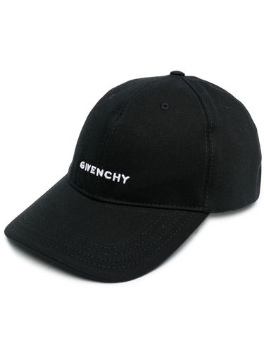 GIVENCHY - Logo Cotton Baseball Cap - Givenchy - Modalova