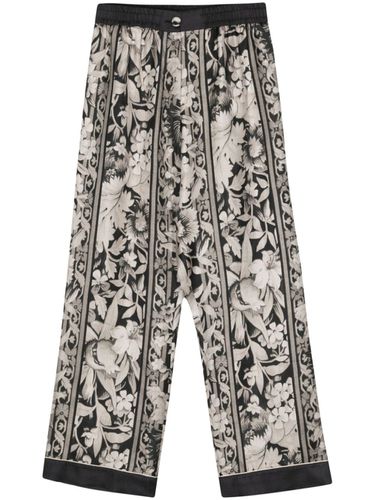 Printed Silk Trousers - Pierre-Louis Mascia - Modalova