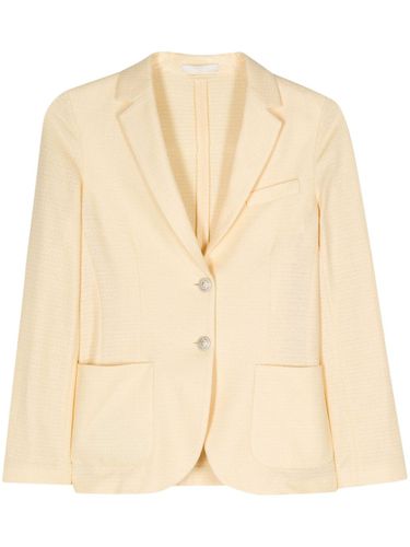 Linen And Cotton Blend Single-breasted Jacket - Circolo 1901 - Modalova