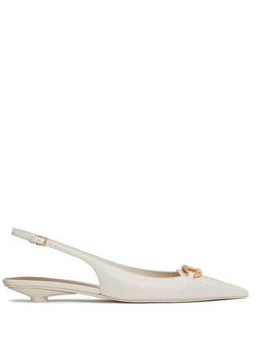 Vlogo Leather Slingback Ballets - Valentino Garavani - Modalova