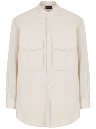 EMPORIO ARMANI - Cotton Shirt - Emporio Armani - Modalova