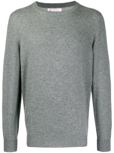 Cashmere Crewneck Sweater - Brunello Cucinelli - Modalova