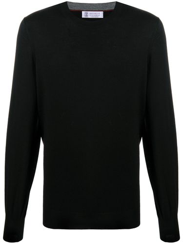 Wool Crewneck Sweater - Brunello Cucinelli - Modalova