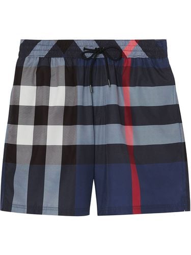 BURBERRY - Check Swim Shorts - Burberry - Modalova