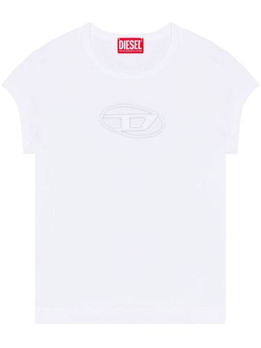 DIESEL - Logo Cotton T-shirt - Diesel - Modalova