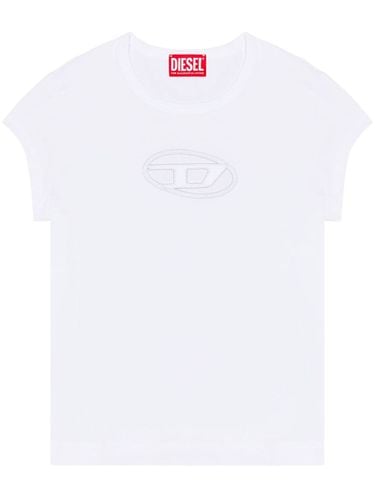 DIESEL - Logo Cotton T-shirt - Diesel - Modalova