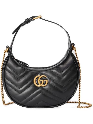 GUCCI - Gg Marmont Leather Mini Bag - Gucci - Modalova