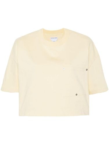 Cotton Cropped T-shirt - Bottega Veneta - Modalova