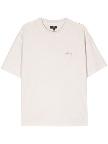 STUSSY - Logo Cotton T-shirt - Stussy - Modalova