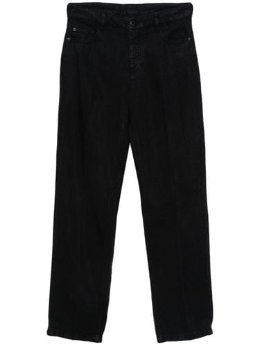 Linen Blend Trousers - Emporio Armani - Modalova