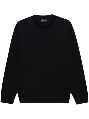 Logo Cotton Sweatshirt - Emporio Armani - Modalova