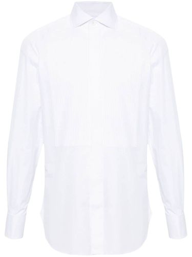 Cotton Tuxedo Shirt - Finamore 1925 Napoli - Modalova
