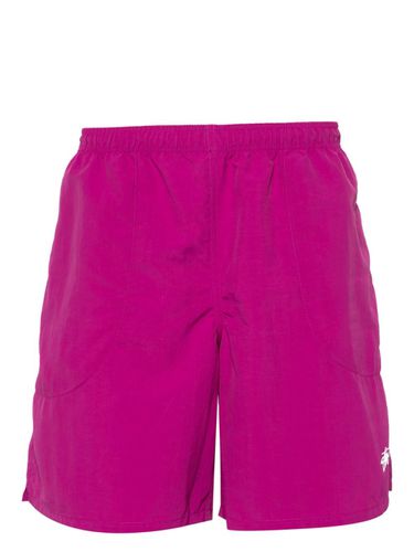 STUSSY - Logo Nylon Shorts - Stussy - Modalova