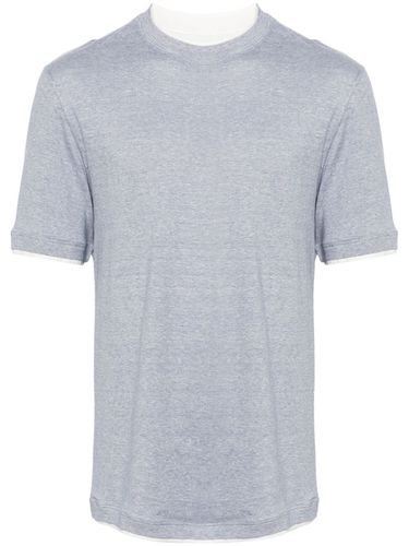 Cotton Jersey T-shirt - Brunello Cucinelli - Modalova