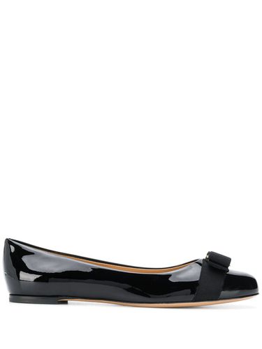 Varina Leather Ballet Flats - Ferragamo - Modalova