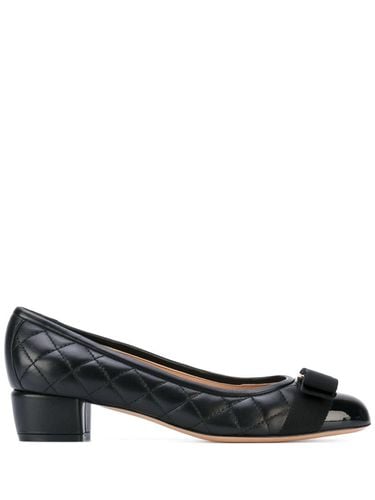 FERRAGAMO - Vara Leather Pumps - Ferragamo - Modalova