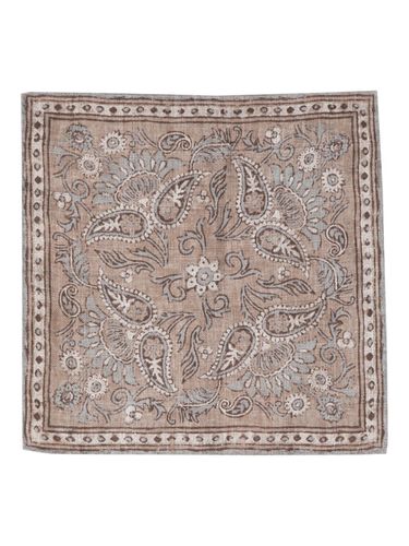Silk Pocket-handkerchief - Brunello Cucinelli - Modalova