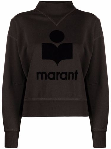Moby Logo Cotton Sweatshirt - Marant Etoile - Modalova