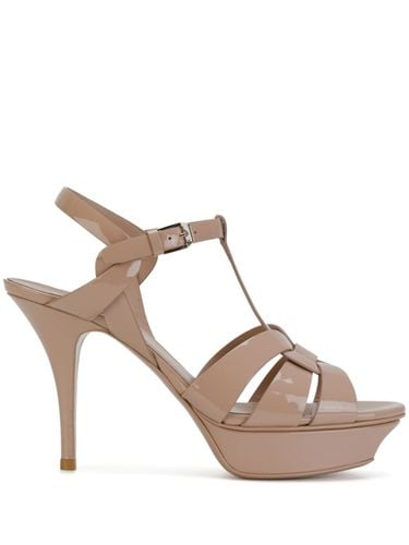 Tribute Patent Leather Sandals - Saint Laurent - Modalova