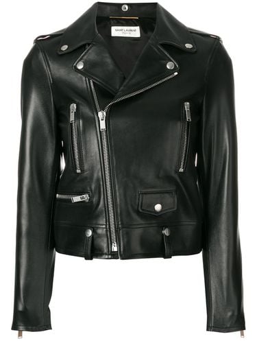 SAINT LAURENT - Leather Jacket - Saint Laurent - Modalova